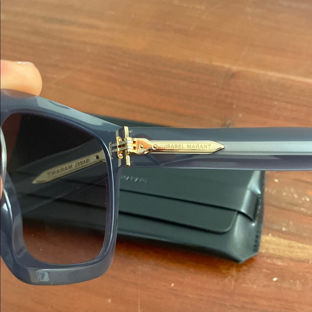 Isabel Marant Eyewear logo-plaque square-frame sunglasses - Picture 9 of 14